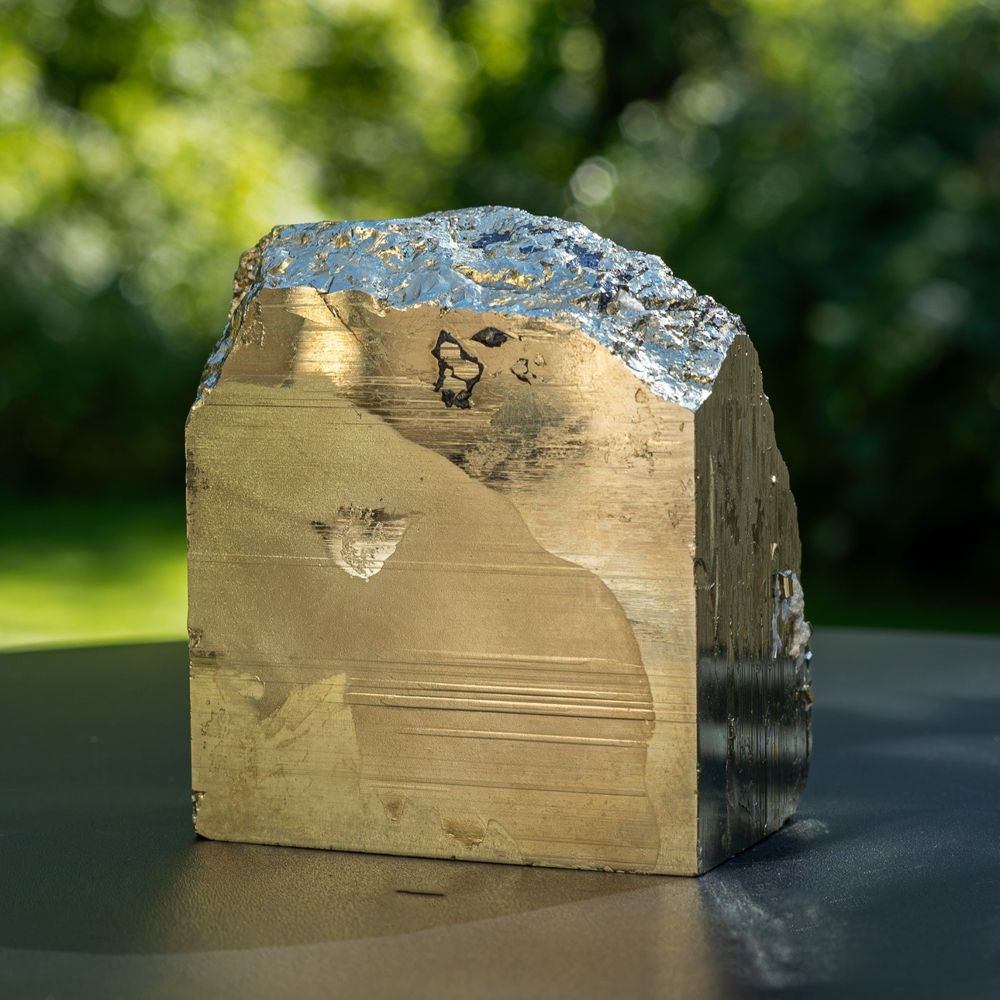 Natural pyrite cube, 3.75 pounds